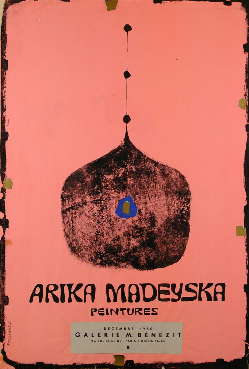 Okładka - Arika Madeyska. Peintures. Galerie M. Bénézit, Paris, decembre – 1960