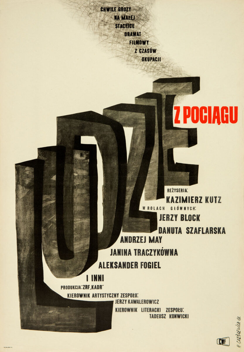 Okładka - Ludzie z pociągu