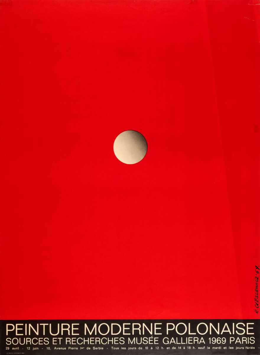 Okładka - Peinture moderne polonaise, sources et rechersches. Musée Galliera, 1969, Paris