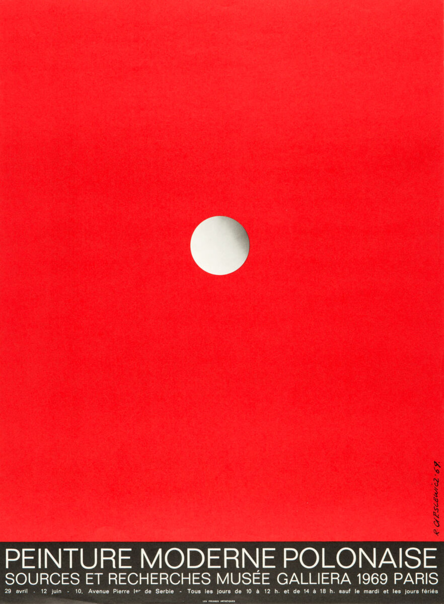 Okładka - Peinture moderne polonaise, sources et rechersches. Musée Galliera, 1969, Paris