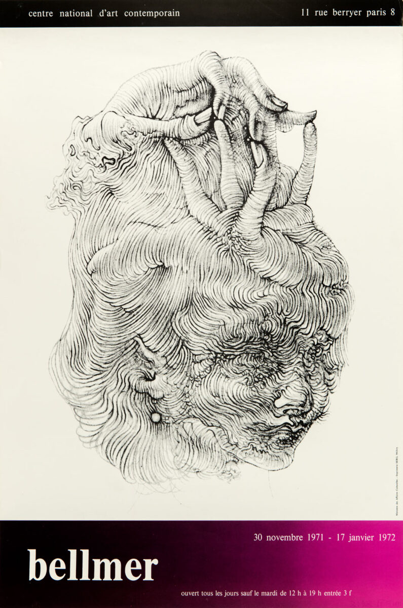 Okładka - Bellmer. Centre national d’art contemporain, 11 rue Berryer Paris 8, 30 novembre 1971 – 17 janvier 1972