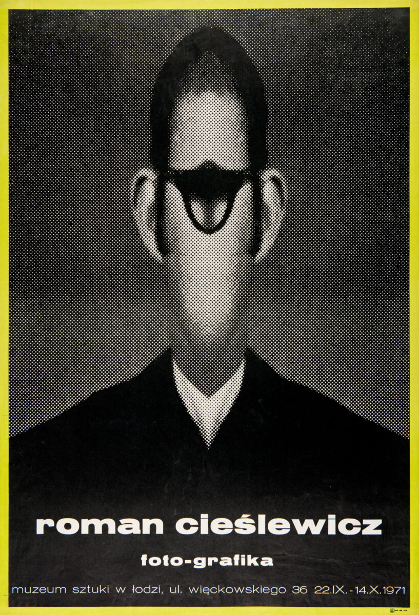 Okładka - Roman Cieślewicz. Foto-grafika. Muzeum Sztuki w Łodzi, ul. Więckowskiego 36, 22.IX–14.X.1971