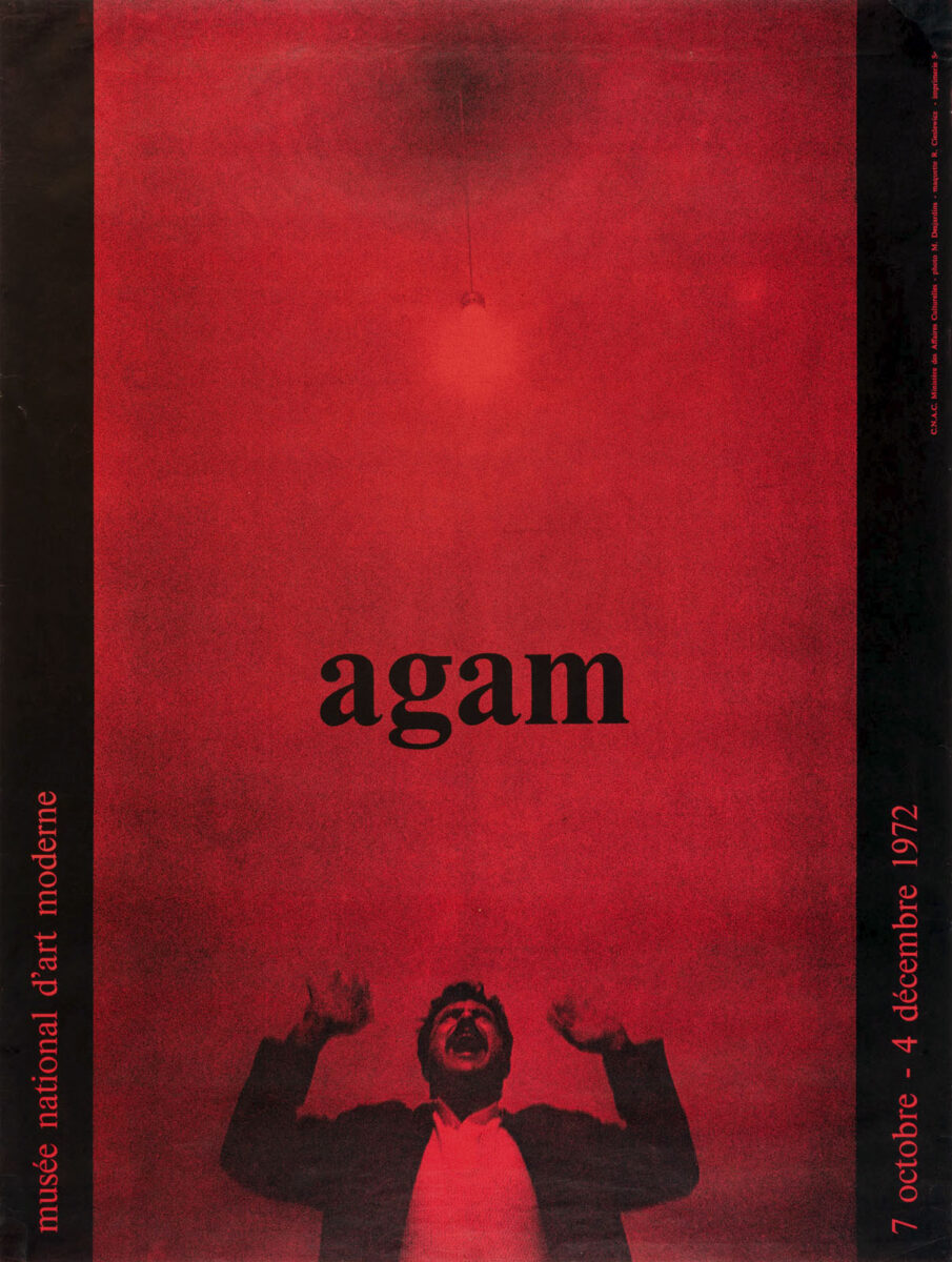 Cover - Agam. Musée national d’Art moderne, 7 octobre – 4 décembre 1972