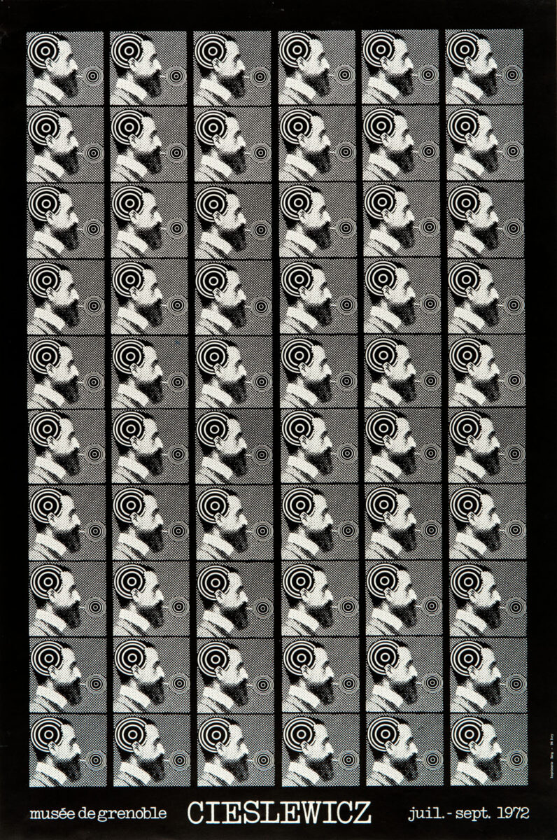 Okładka - Cieslewicz. Musée de Grenoble, juil.–sept. 1972