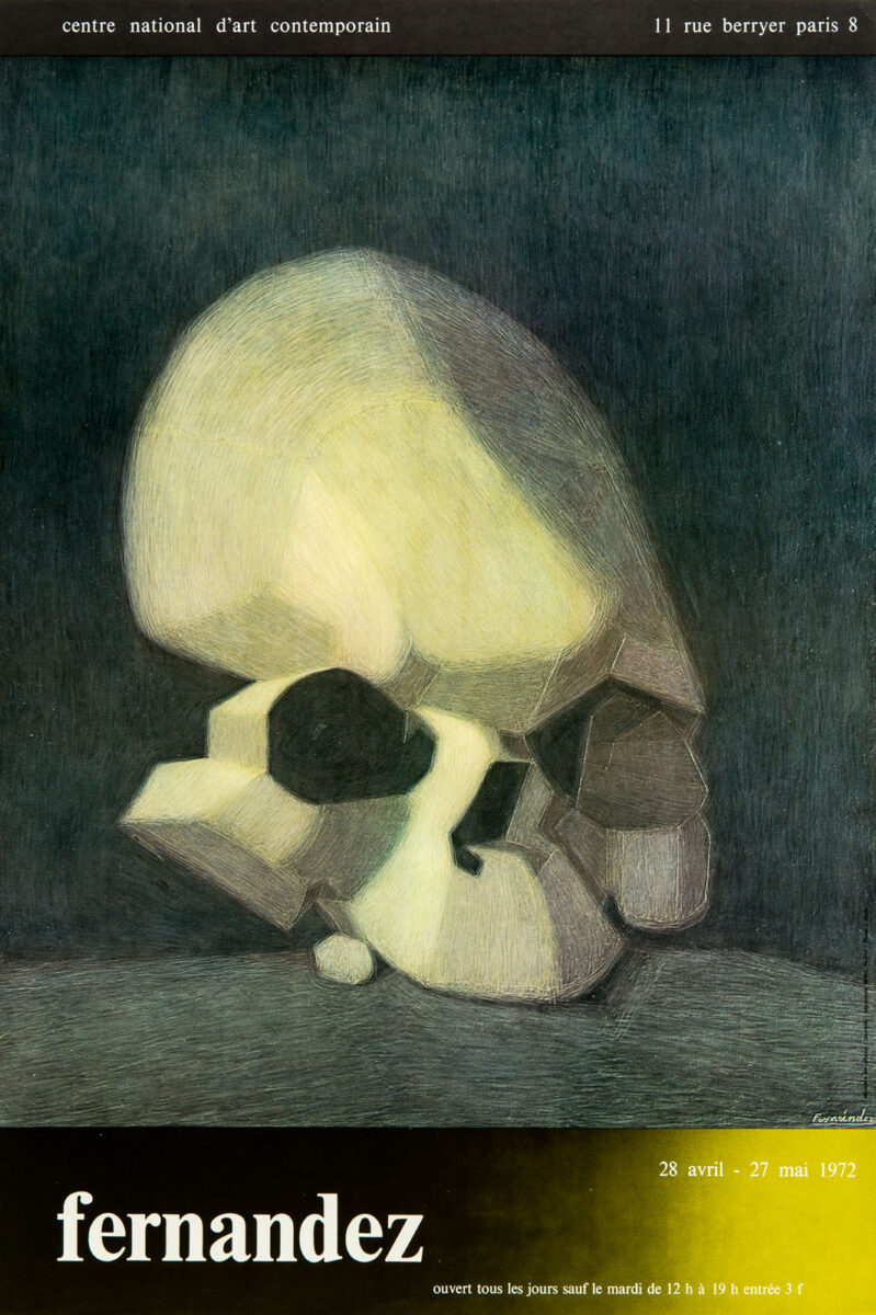 Okładka - Fernandez. Centre national d’art contemporain, 11 rue Berryer Paris 8, 28 avril – 27 mai 1972