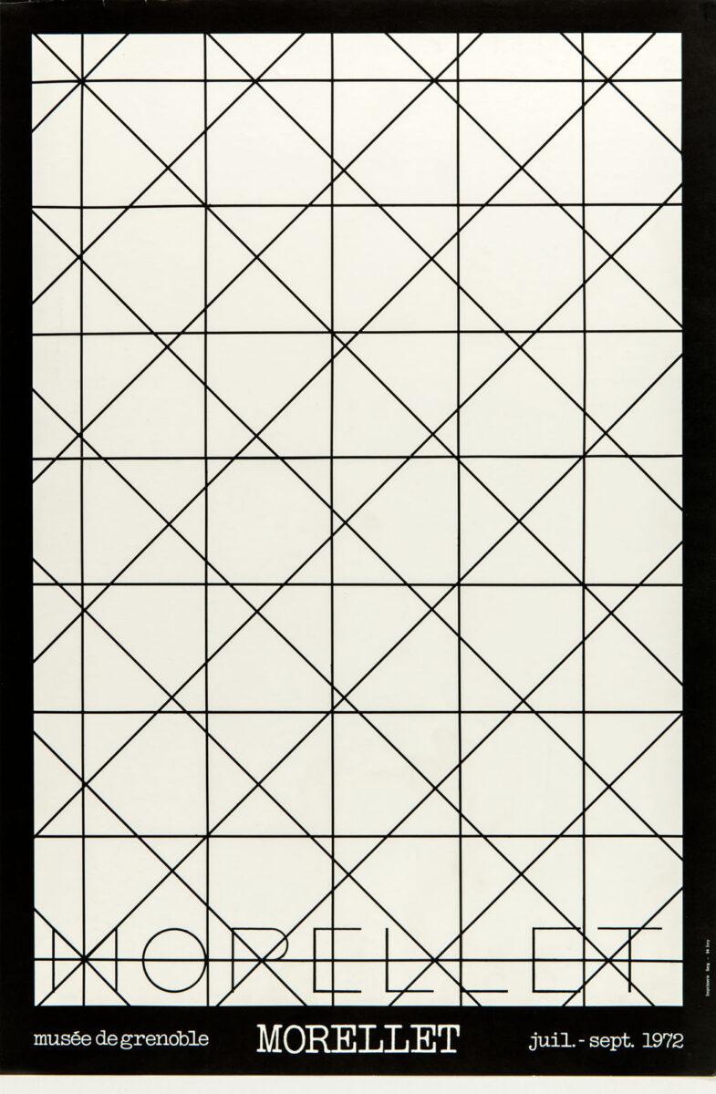 Okładka - Morellet. Musée de Grenoble, juil.–sept. 1972