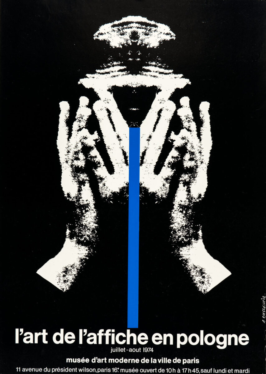 Okładka - L'Art de l'affiche en Pologne. Juillet–août 1974, Musée d’Art moderne de la Ville de Paris