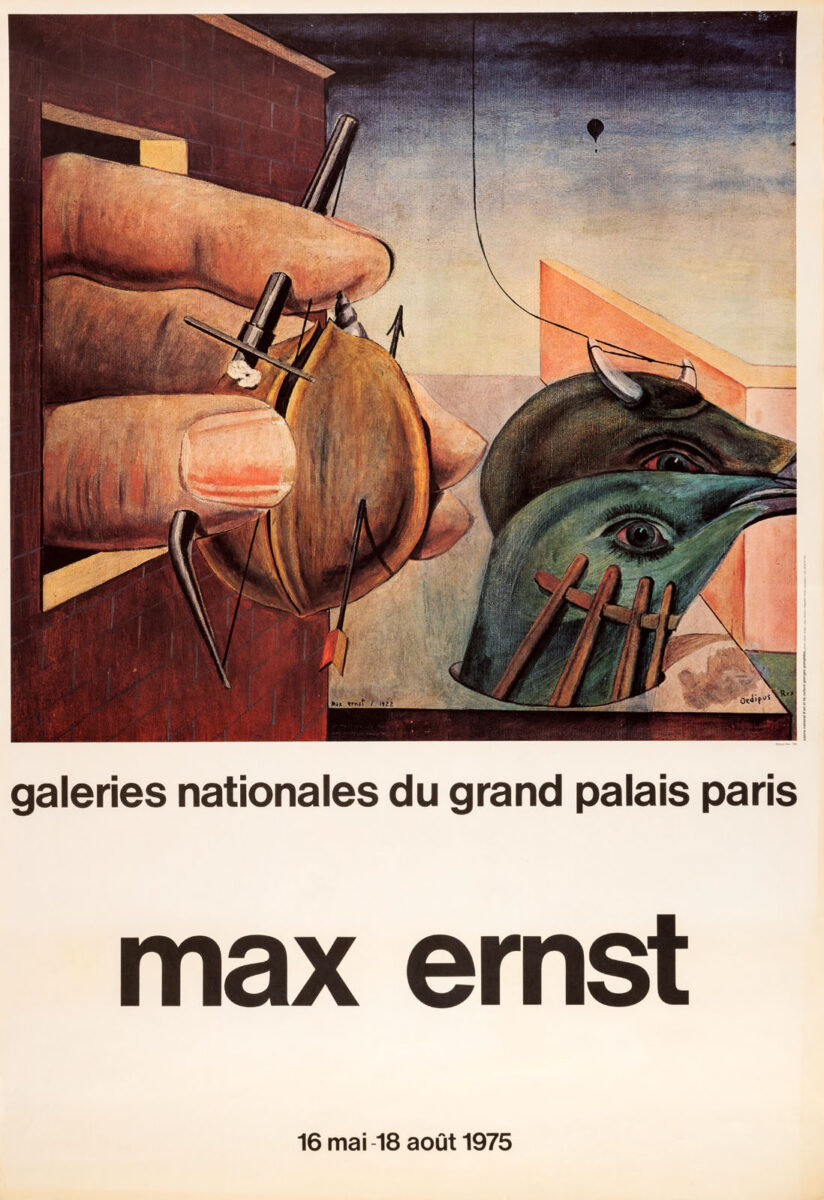 Cover - Max Ernst. Galeries nationales du Grand Palais, Paris, 16 mai – 18 août 1975
