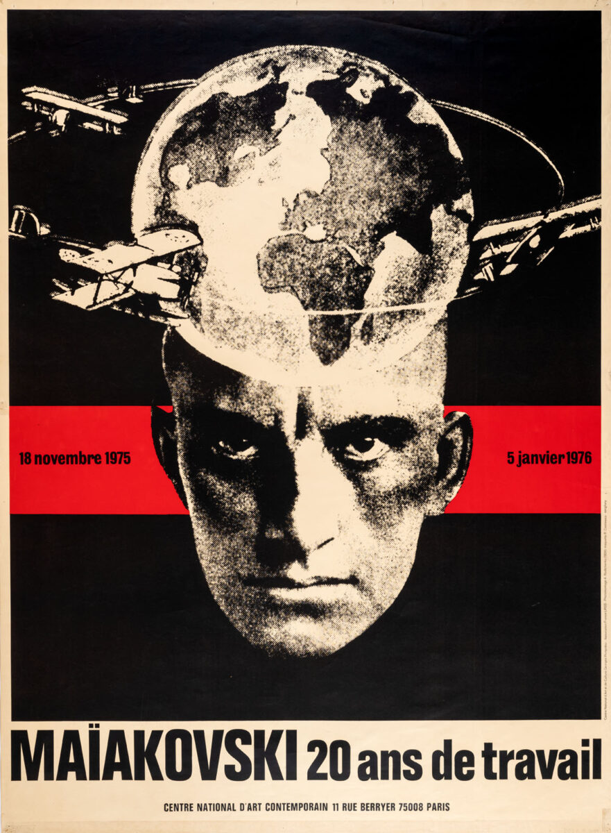 Okładka - Maiakowski. 20 ans de travail. 18 novembre 1975 – 5 janvier 1976, Centre national d’art contemporain, Paris