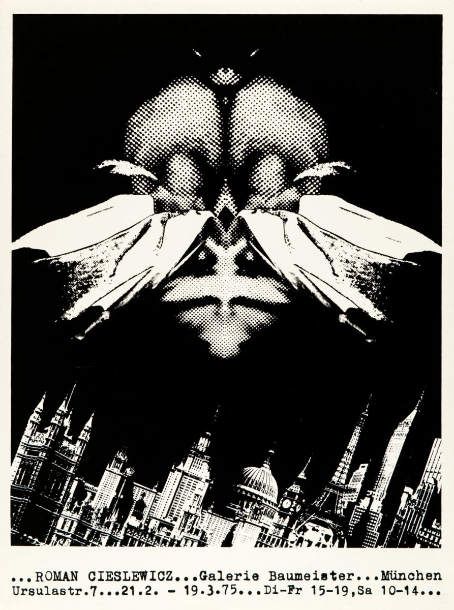 Okładka - Roman Cieslewicz. Galerie Baumeister München, 21.2–19.3.75