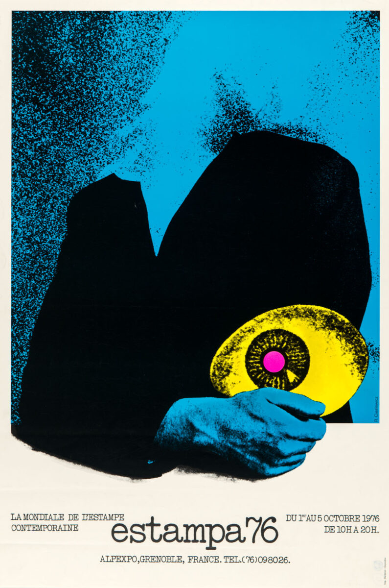 Okładka - Estampa 76. La Mondiale de l'Estampe contemporaine, du 1er au 5 octobre 1976, Alpexpo, Grenoble, France