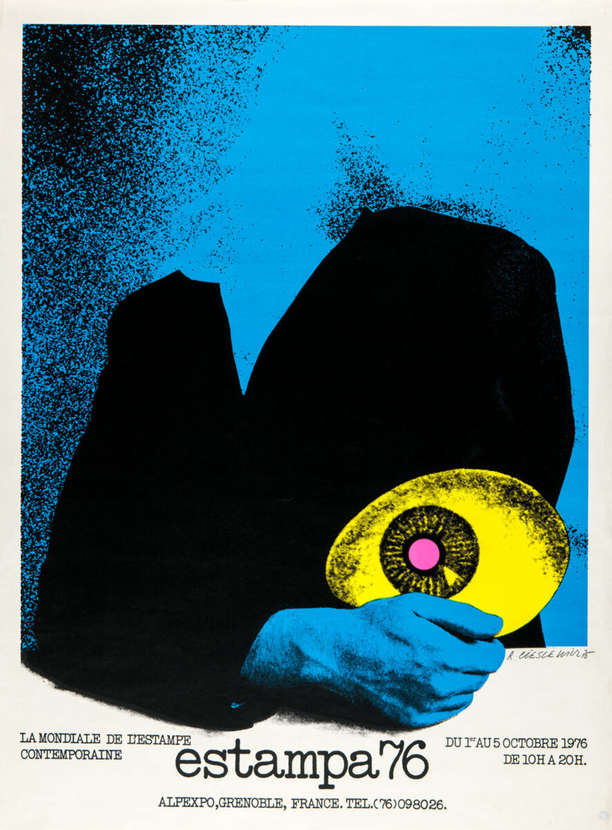Okładka - Estampa 76. La Mondiale de l'Estampe contemporaine, du 1er au 5 octobre 1976, Alpexpo, Grenoble, France
