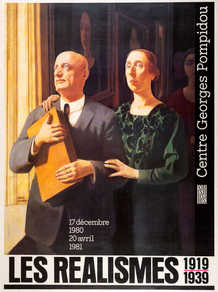 Okładka - Les Réalismes 1919–1939, Centre Georges Pompidou, 17 décembre 1980 – 20 avril 1981