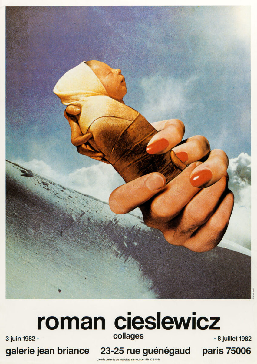 Okładka - Roman Cieslewicz. Collages. Galerie Jean Briance, Paris, 3 juin 1982 – 8 juillet 1982