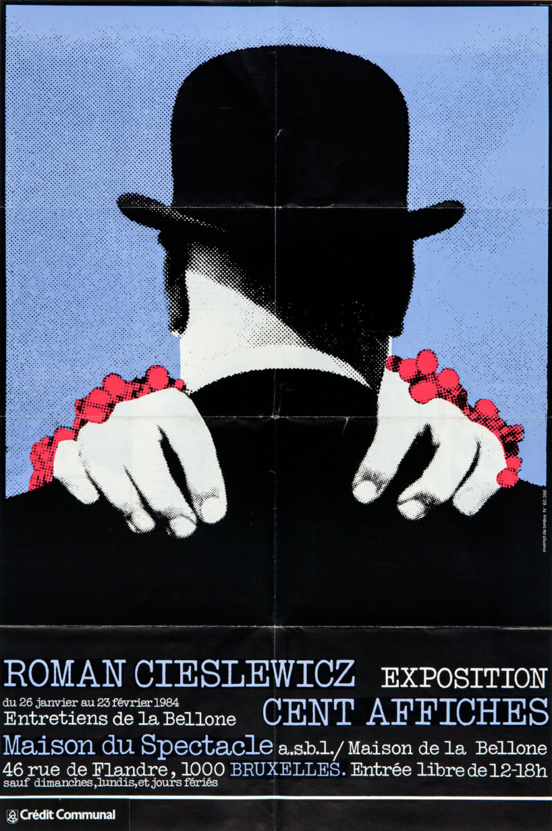 Okładka - Roman Cieslewicz. Exposition cent affiches. Du 26 janvier au 23 février 1984, Maison du Spectacle, Bruxelles
