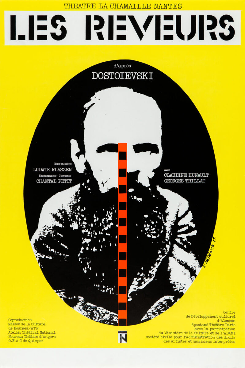 Okładka - Les Rêveurs, d’après Dostoïevski. Théâtre La Chamaille, Nantes