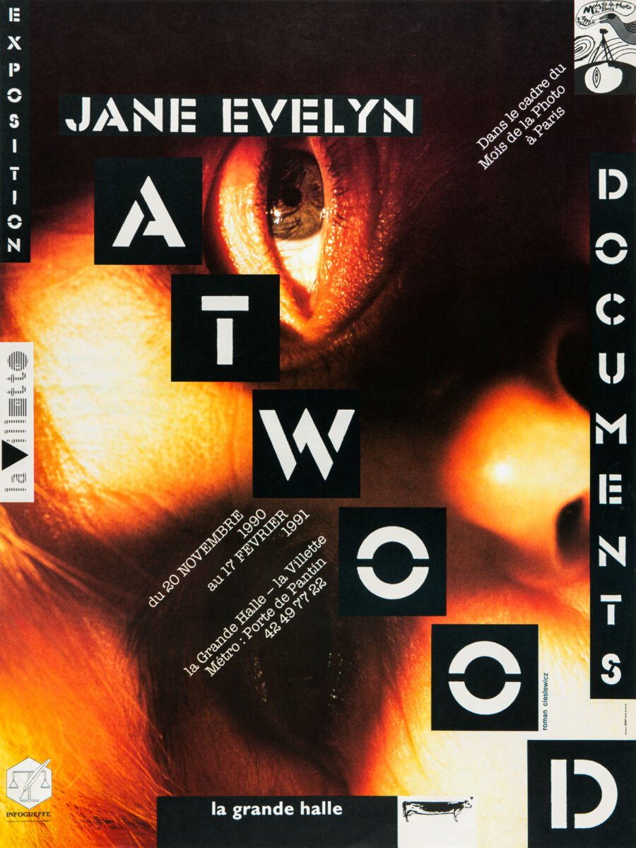 Okładka - Jane Evelyn Atwood. Documents. Exposition du 20 novembre 1990 au 17 février 1991, la Grande Halle – la Villette