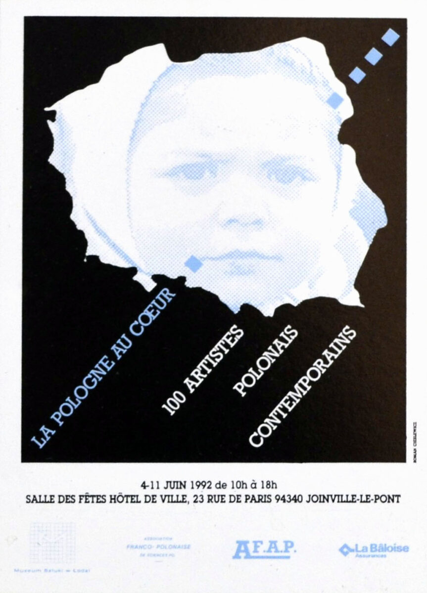Okładka - La Pologne au coeur. 100 artistes polonais contemporains
