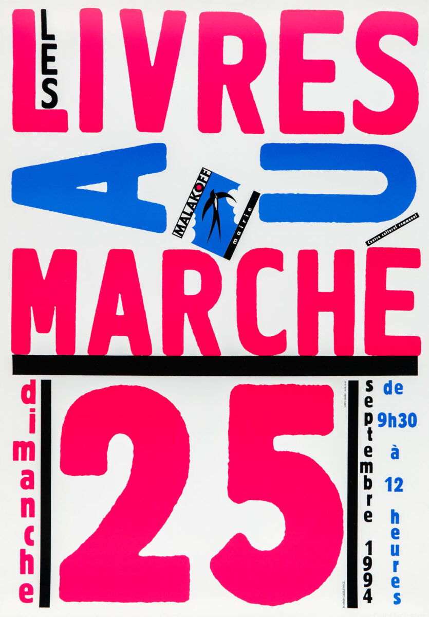 Okładka - Les Livres au marché. Dimanche 25 septembre 1994