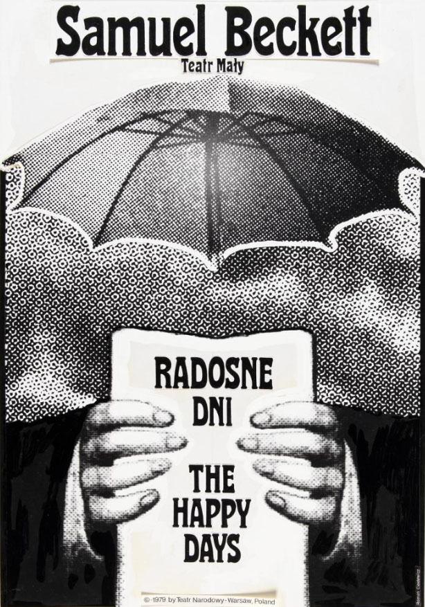 Okładka - Radosne dni, Samuel Beckett. Teatr Mały