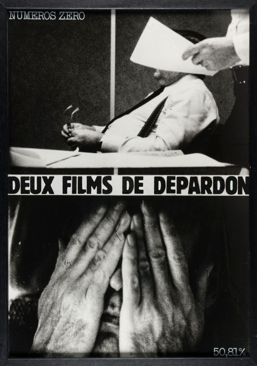 Okładka - Deux film de Depardon. Numéros zéro. 50,81%