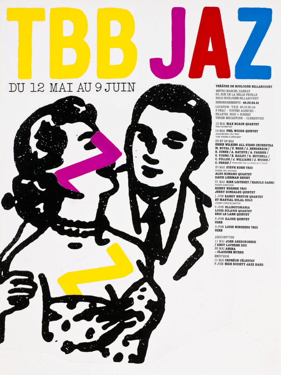 Okładka - TBB Jazz du 12 mai au 9 juin 1990, Théâtre de Boulogne-Billancourt