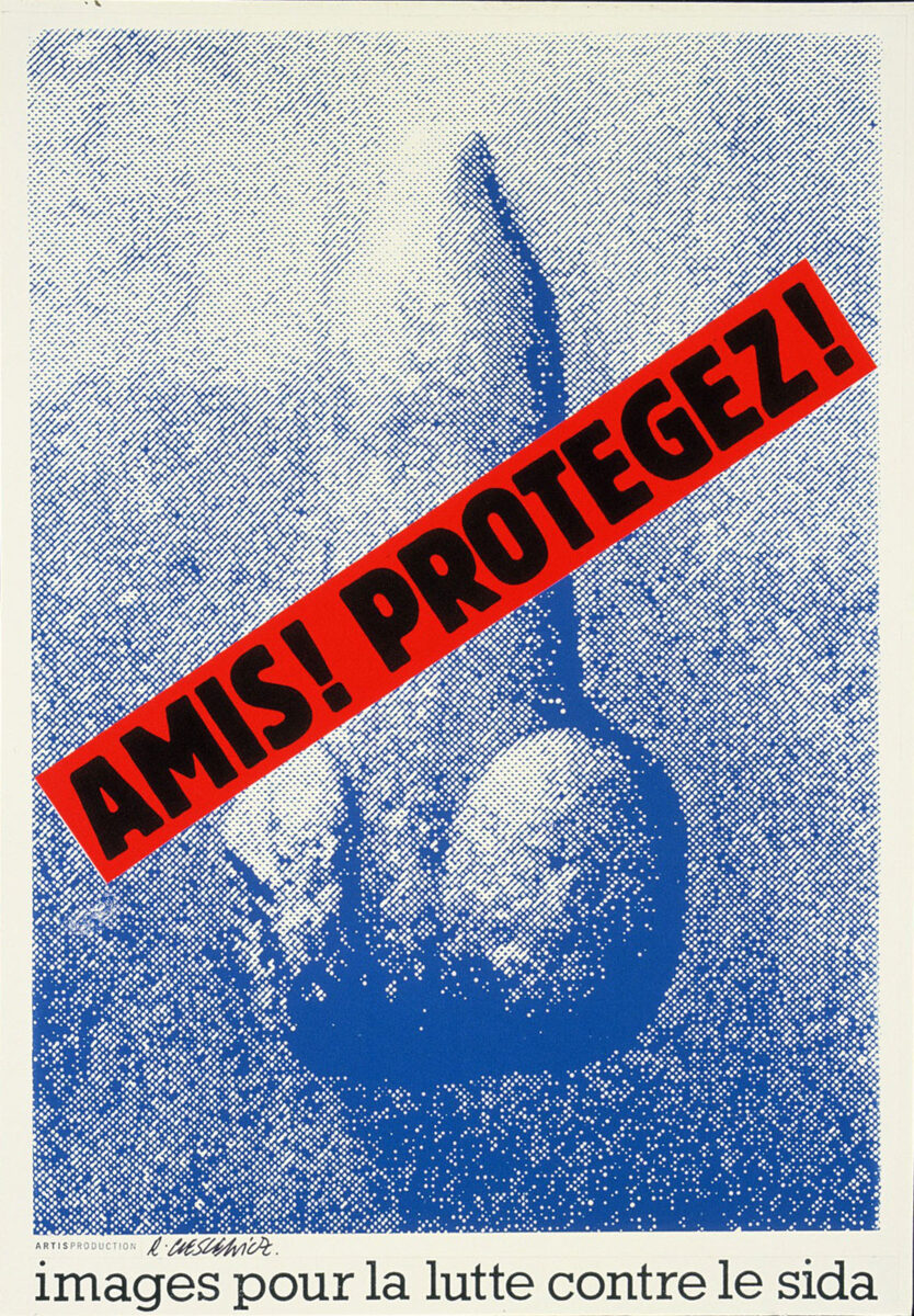 Okładka - Amis! Protegez! Images pour la lutte contre le sida