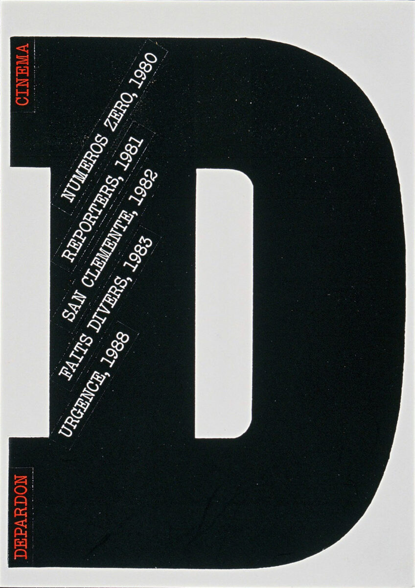 Okładka - Depardon Cinéma
