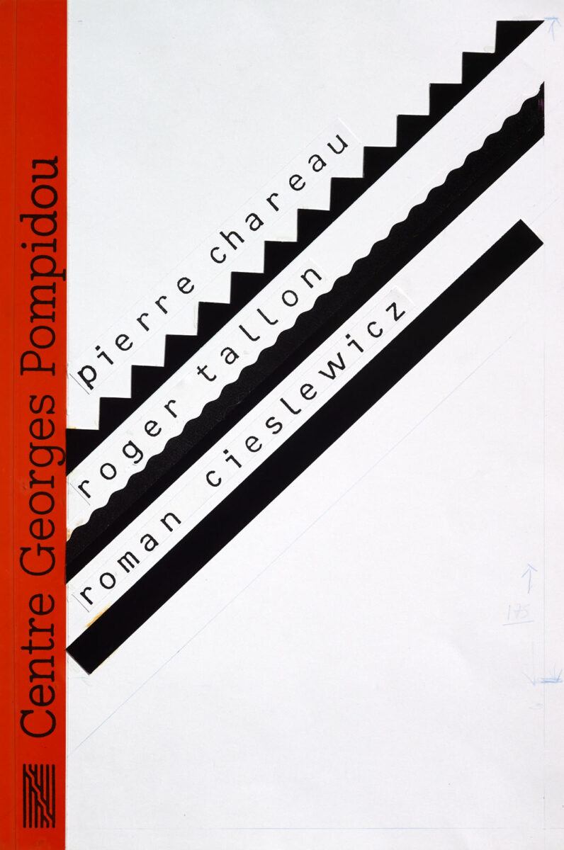 Okładka - Pierre Chareau, Roger Tallon, Roman Cieslewicz, Centre Georges Pompidou