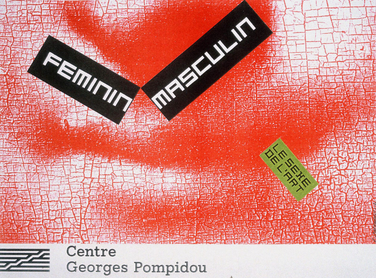 Okładka - Feminin – masculin. Le sexe de l'art, Centre Georges Pompidou [Gioconda]