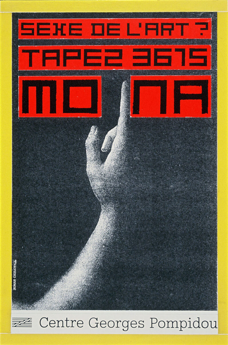 Okładka - Feminin – masculin. Le sexe de l'art? Tape2 3675. Mona, Centre Georges Pompidou
