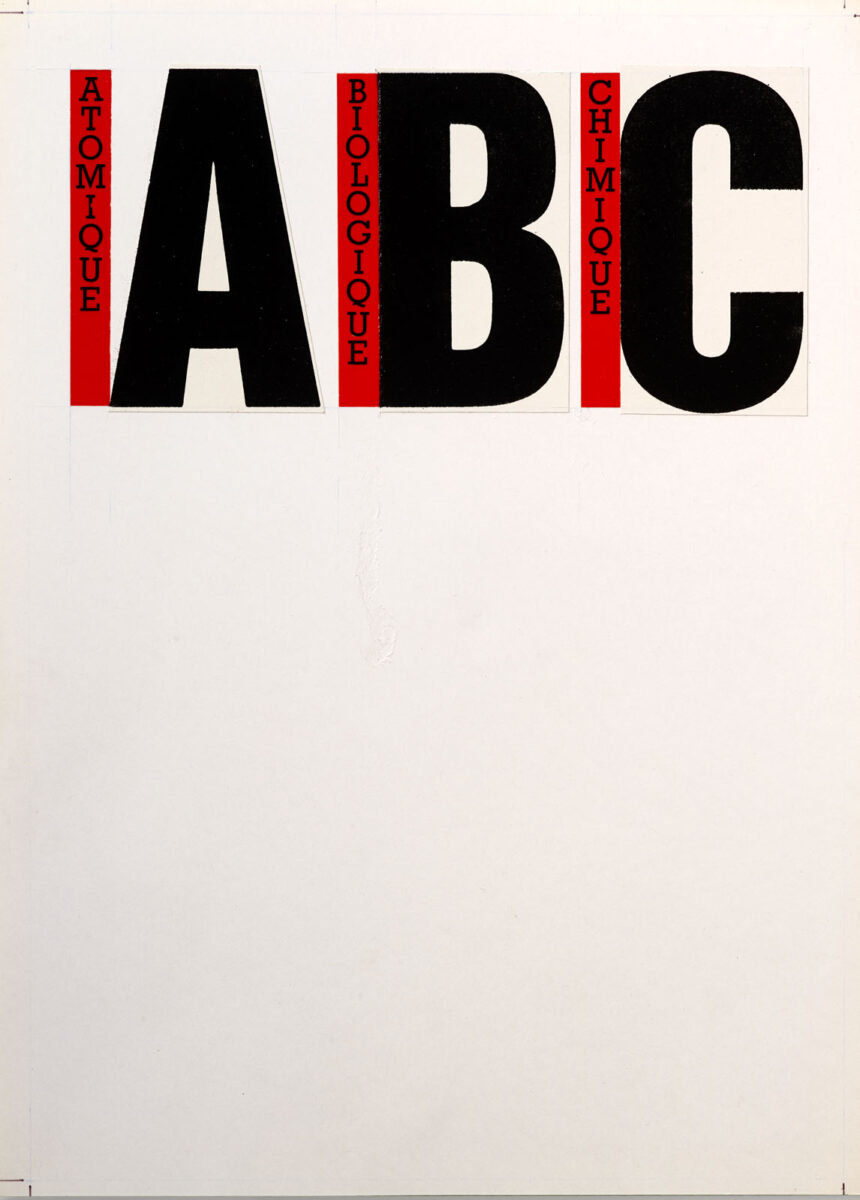 Okładka - ABC – Atomique Biologique Chimique