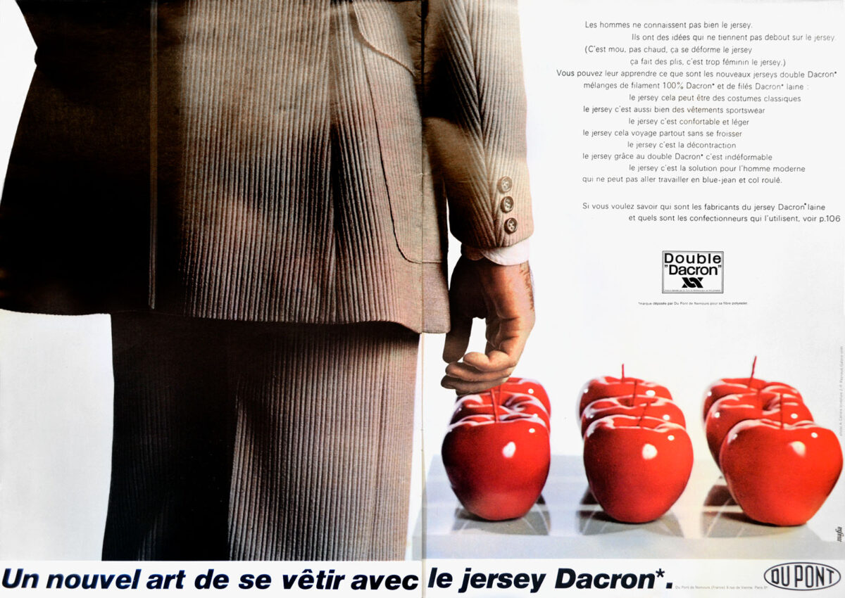 Okładka - Un nouvel art de se vêtir avec le jersey Dacron*. DuPont