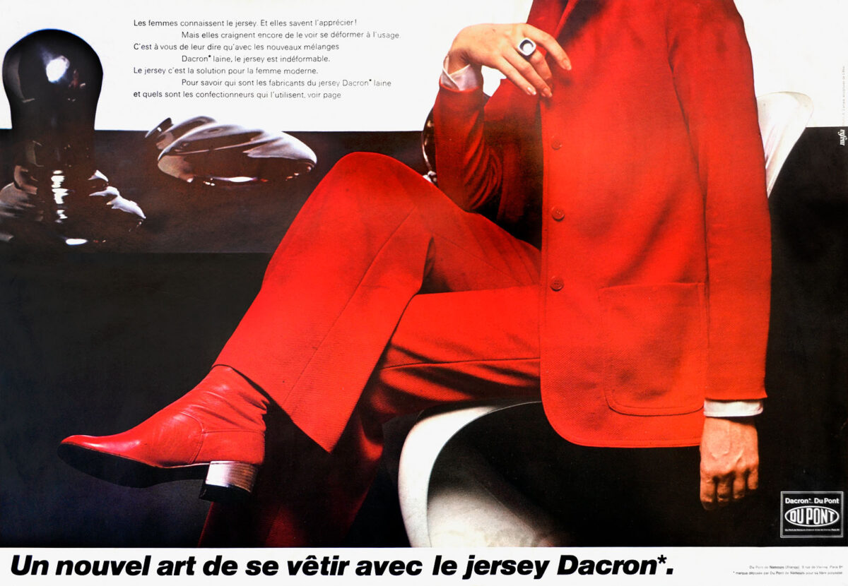 Okładka - Un nouvel art de se vêtir avec le jersey Dacron*. DuPont