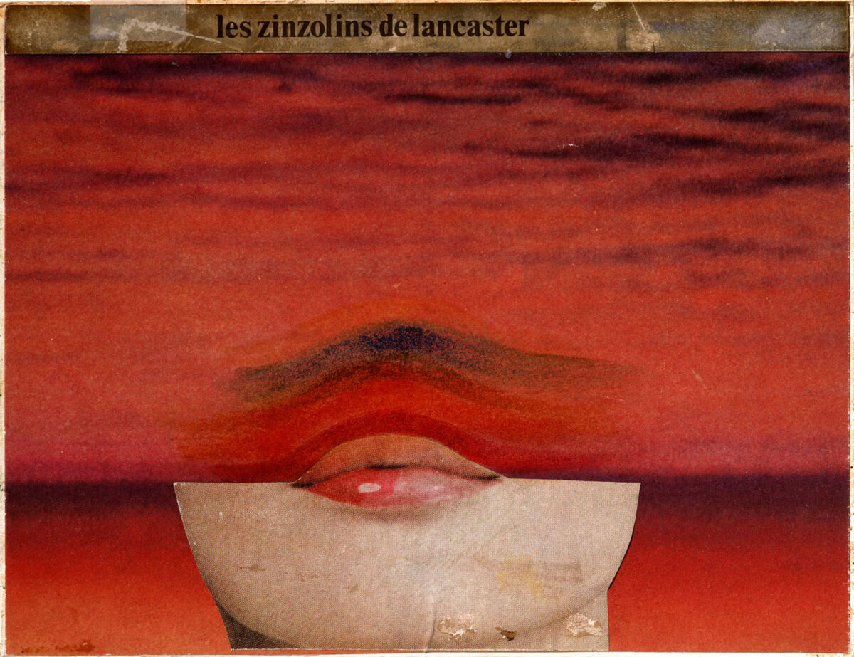 Okładka - [Campagne Zinzolins de Lancaster. Bouche sur fond rouge]