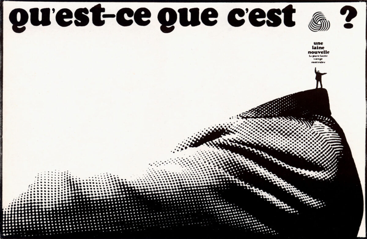 Okładka - Qu'est-ce que c'est? Une laine nouvelle