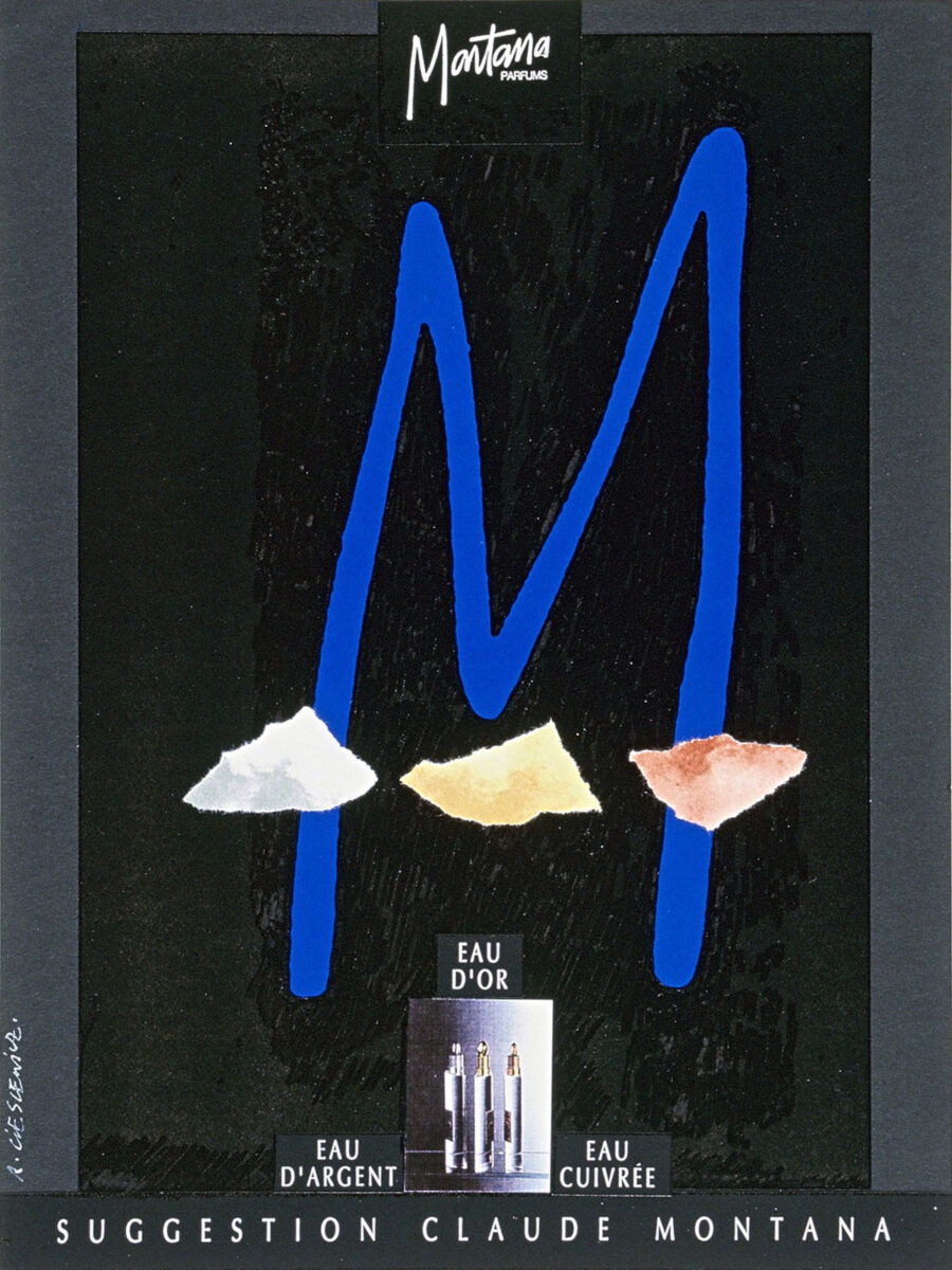 Okładka - Montana parfums. Eau d'argent. Eau d'or. Eau cuivrée. Suggestion Claude Montana