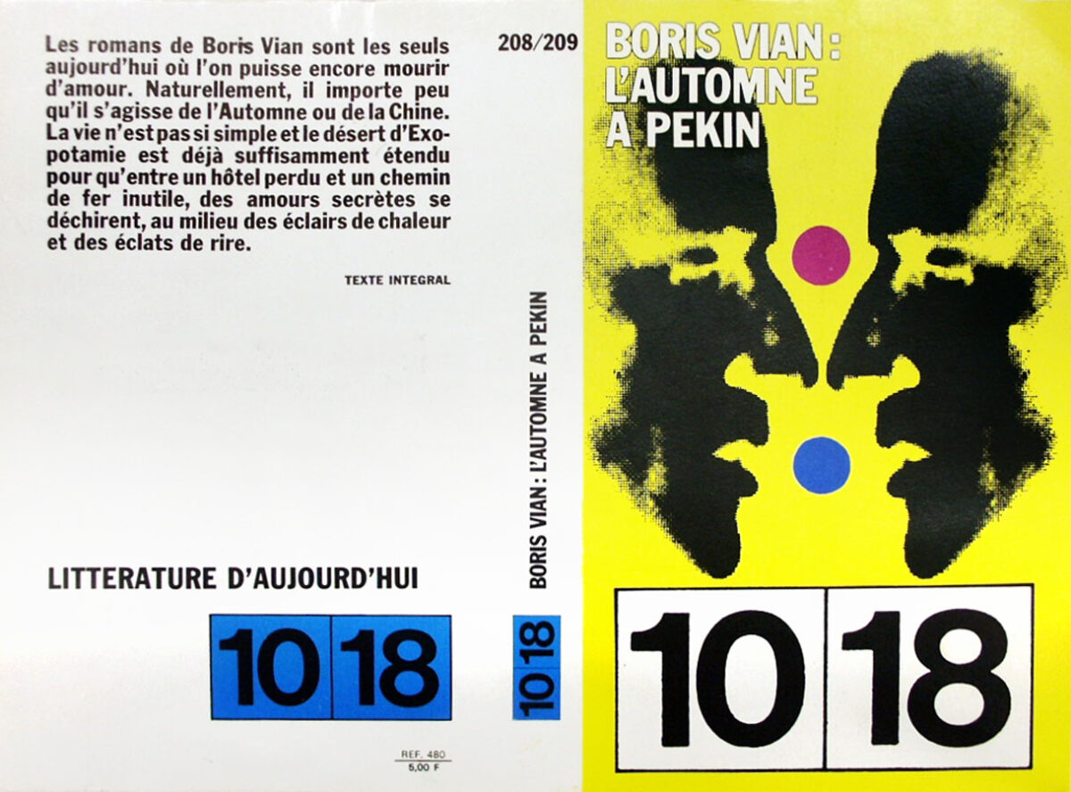 Okładka - Boris Vian, L’Automne à Pékin