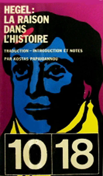 Okładka - Hegel, La raison dans l’histoire