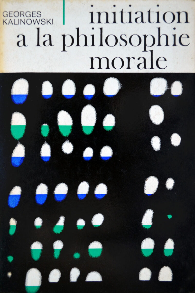 Okładka - Georges Kalinowski, Initiation à la philosophie morale
