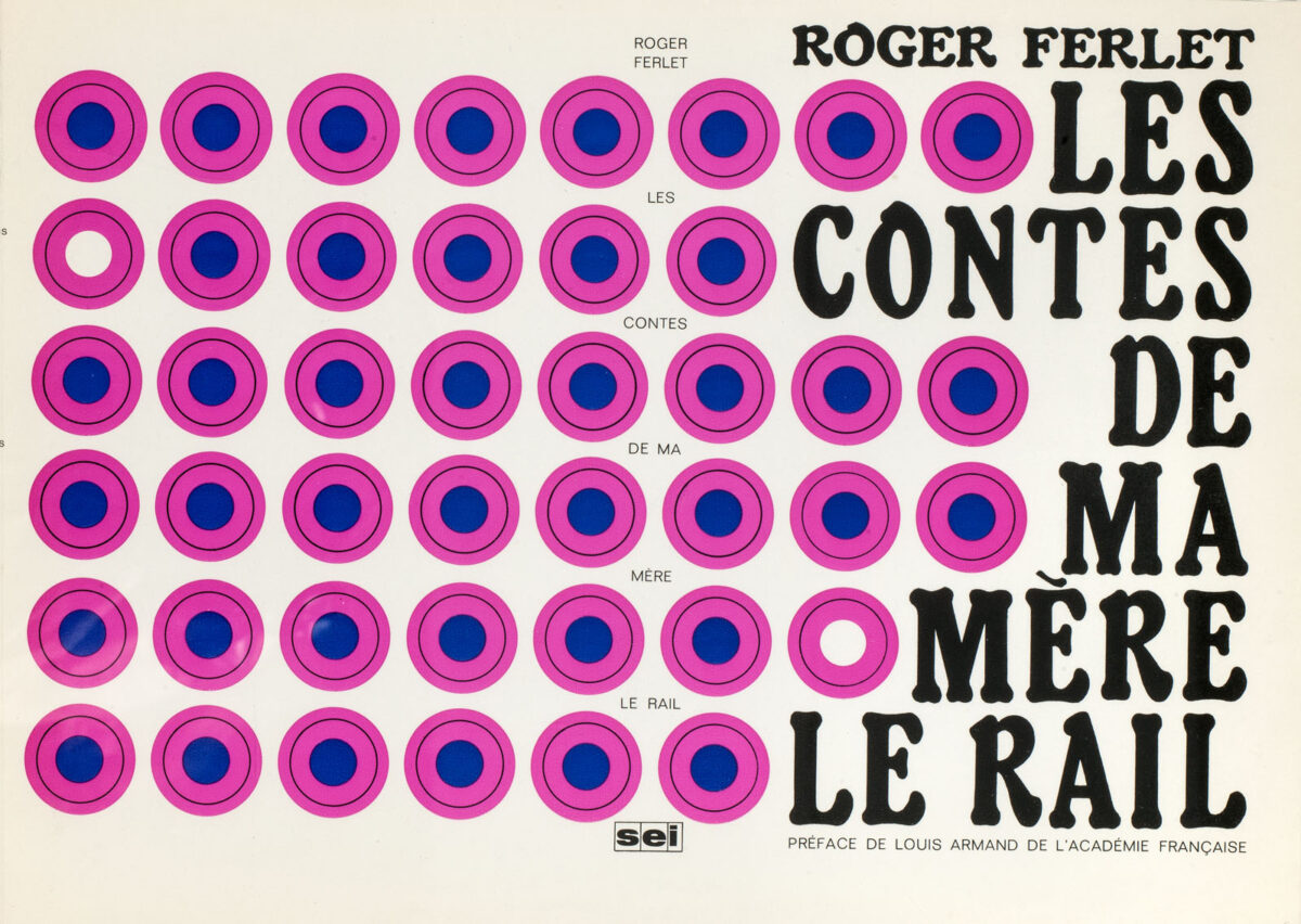 Okładka - Roger Ferlet, Les contes de ma mère le rail