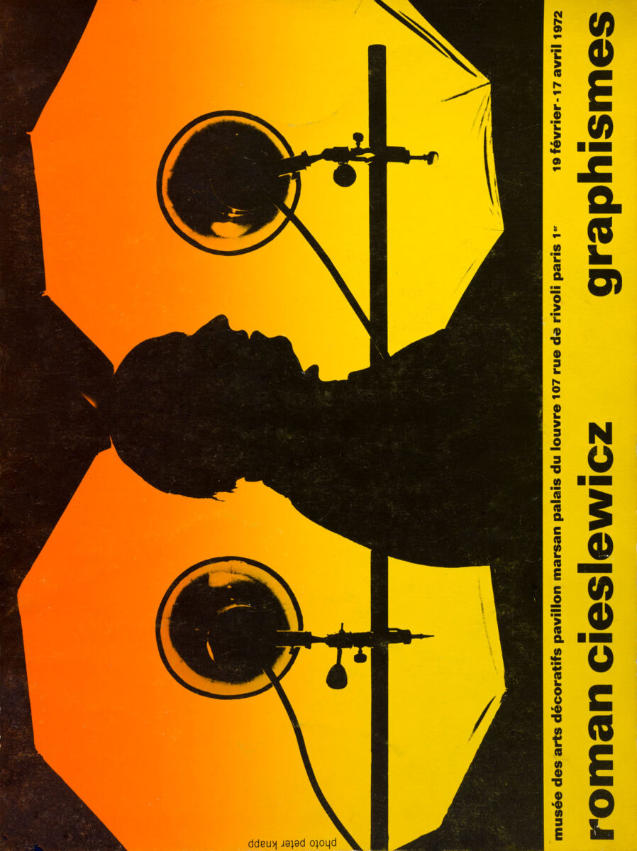 Cover - Roman Cieslewicz, graphismes. Musée des Arts décoratifs, Pavillon de Marsan, Palais du Louvre, 19 février – 17 avril 1972