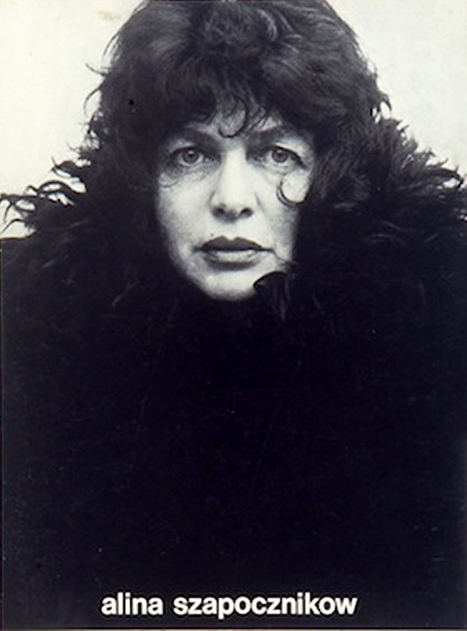 Okładka - Alina Szapocznikow