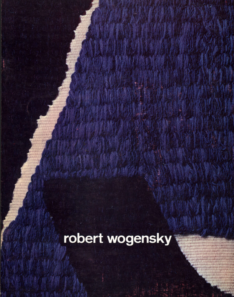 Okładka - Robert Wogensky, 20 tapisseries récentes, 24 octobre – 24 novembre 1973