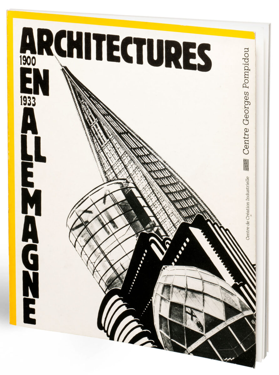 Okładka - Architectures en Allemagne 1900–1933, Centre Georges-Pompidou