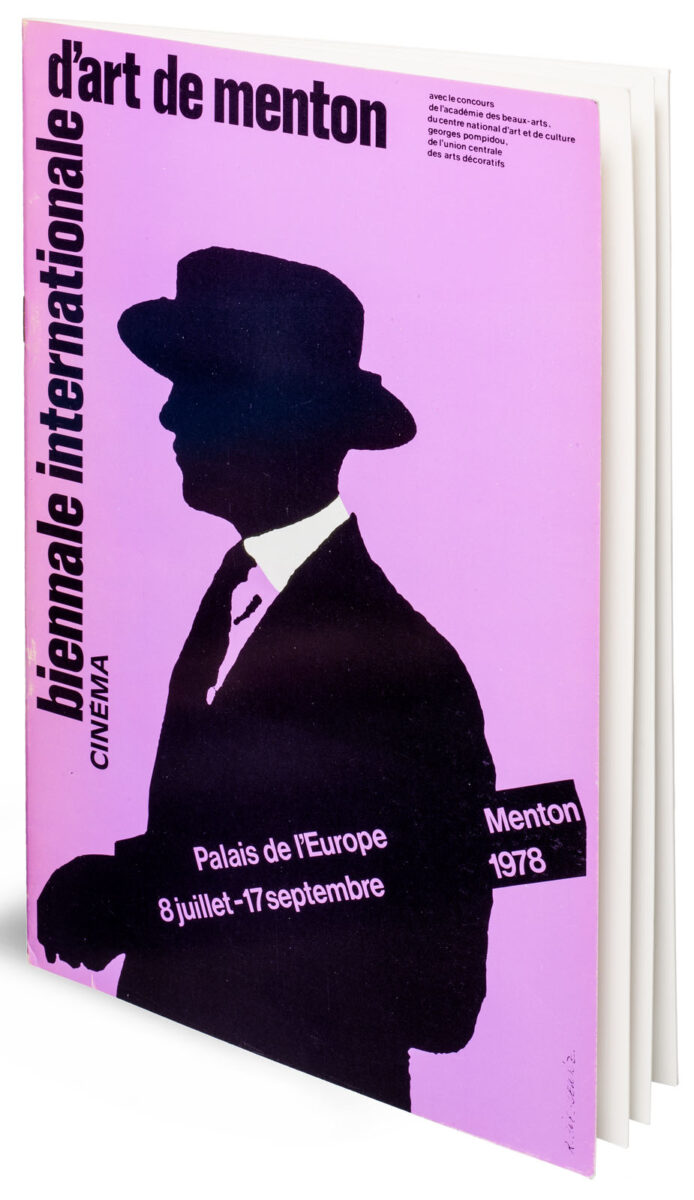 Okładka - Biennale internationale d'art de Menton. Cinéma. Palais de l'Europe 1978