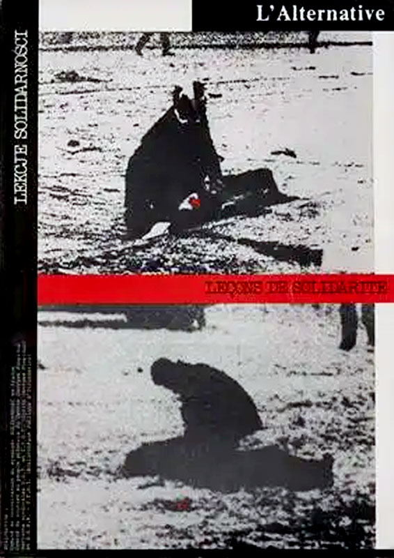 Okładka - Leçons de solidarité / Lekcje solidarności