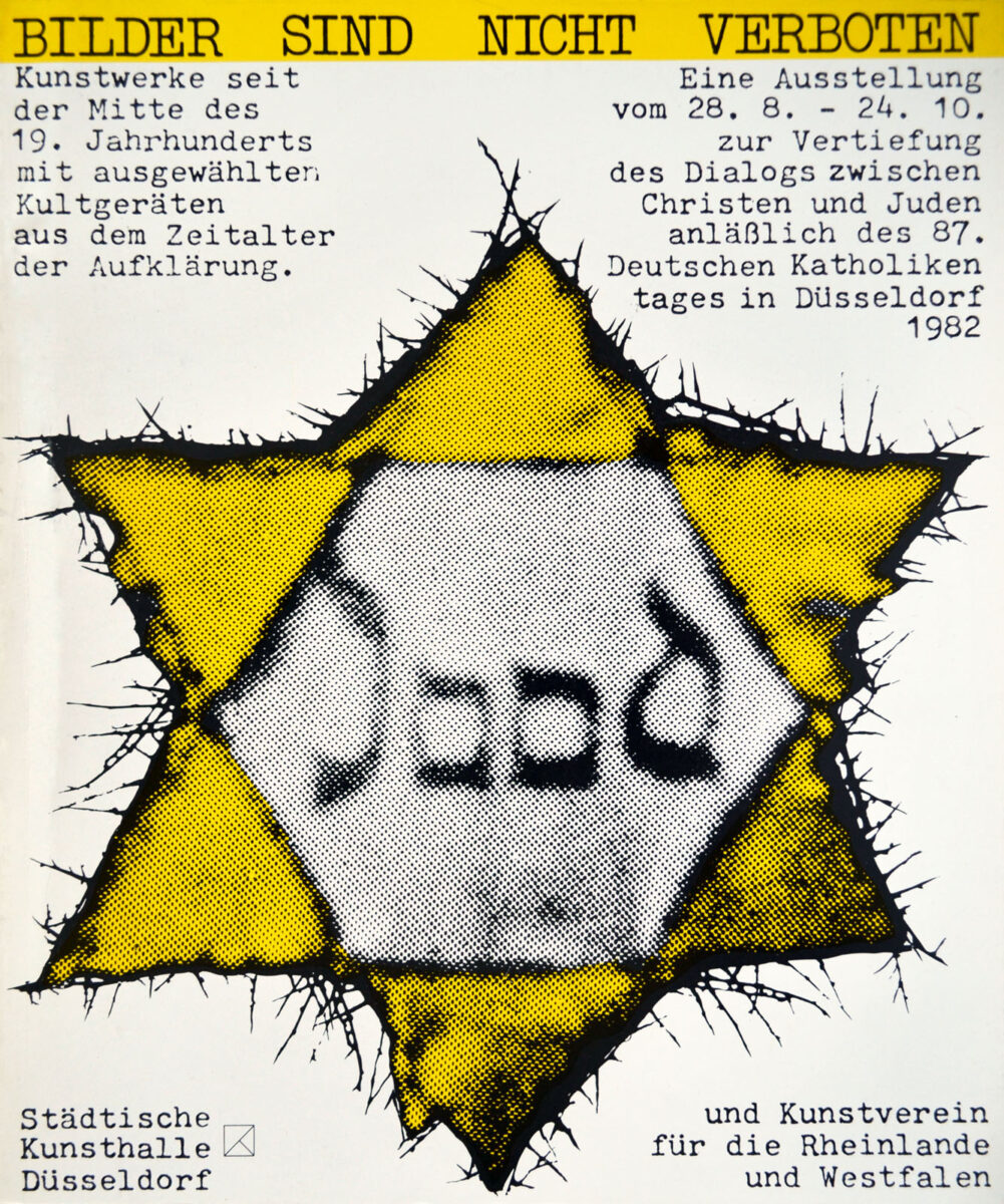 Okładka - Bilder sind nicht verboten. Eine Ausstelung vom 28.8. – 24.10. zur vertiefung des Dialogs zwischen Christen und Juden anläßlich des 87. Deutschen Katholiken tages in Düsseldorf 1982