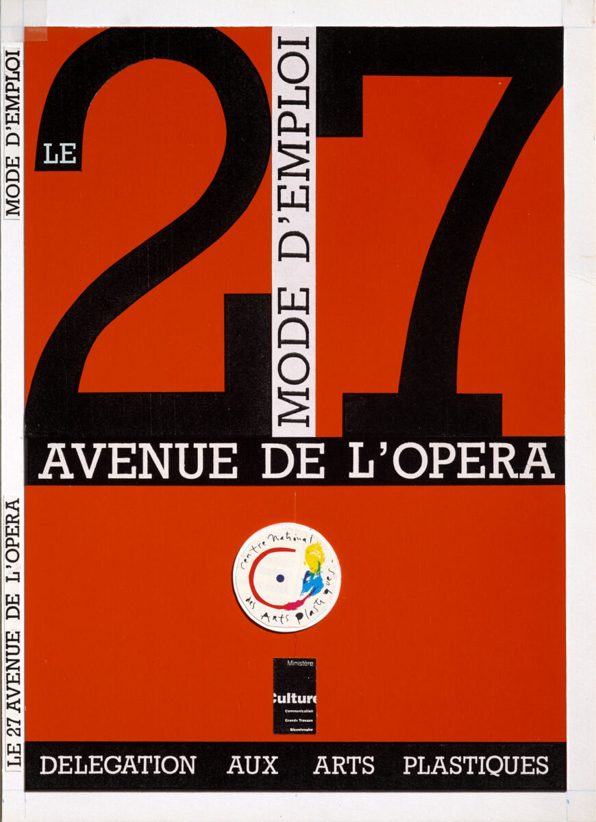 Okładka - Le 27 avenue de l'Opéra. Mode d'emploi
