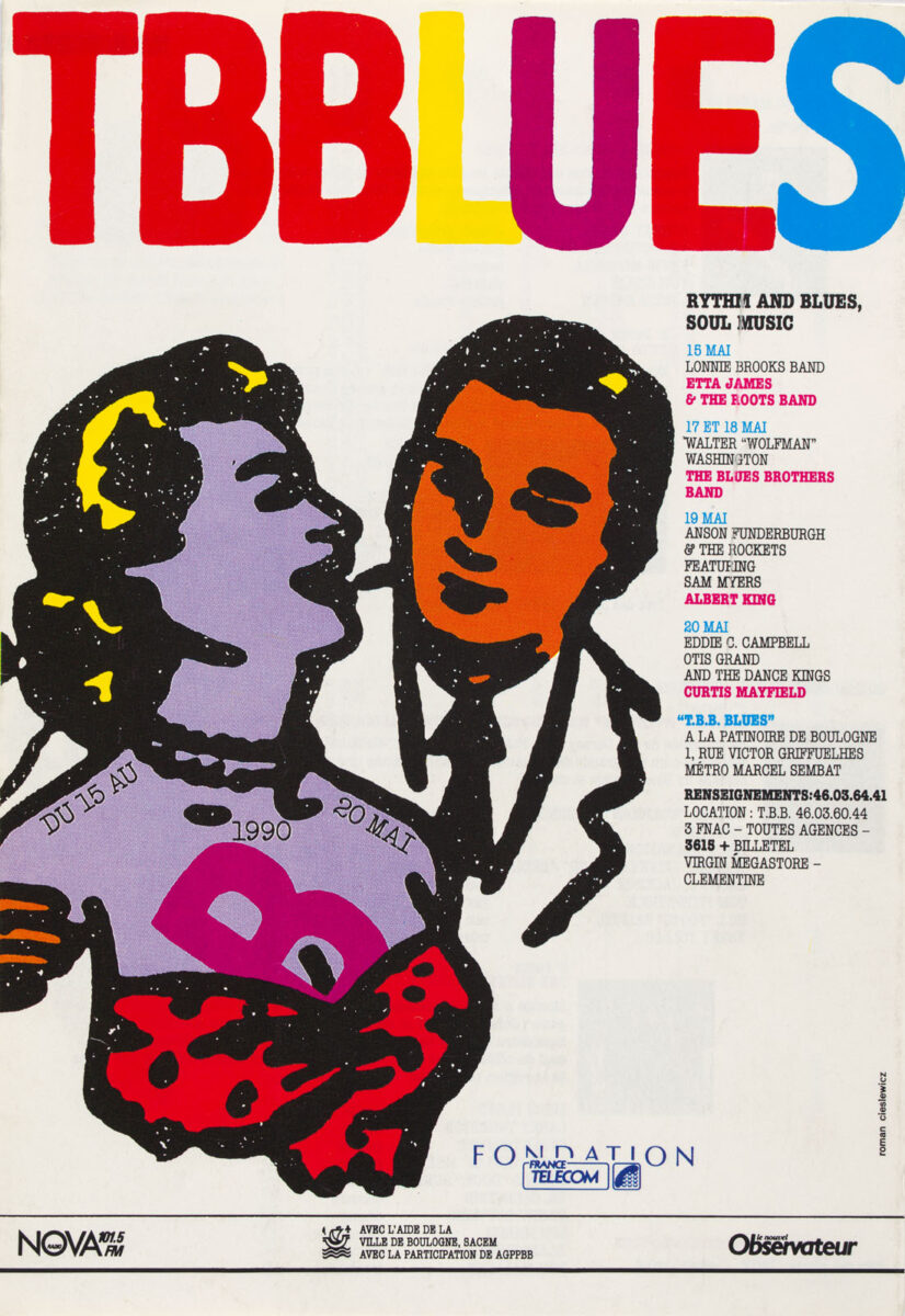 Okładka - TBBlues, du 15 au 20 mai 1990. Rhythm and Blues, Soul Music